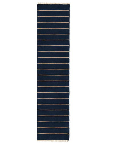 product image for warby handwoven rug in navy in multiple sizes design by pom pom at home 4 71