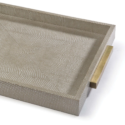 product image for square shagreen boutique tray design by regina andrew 3 91