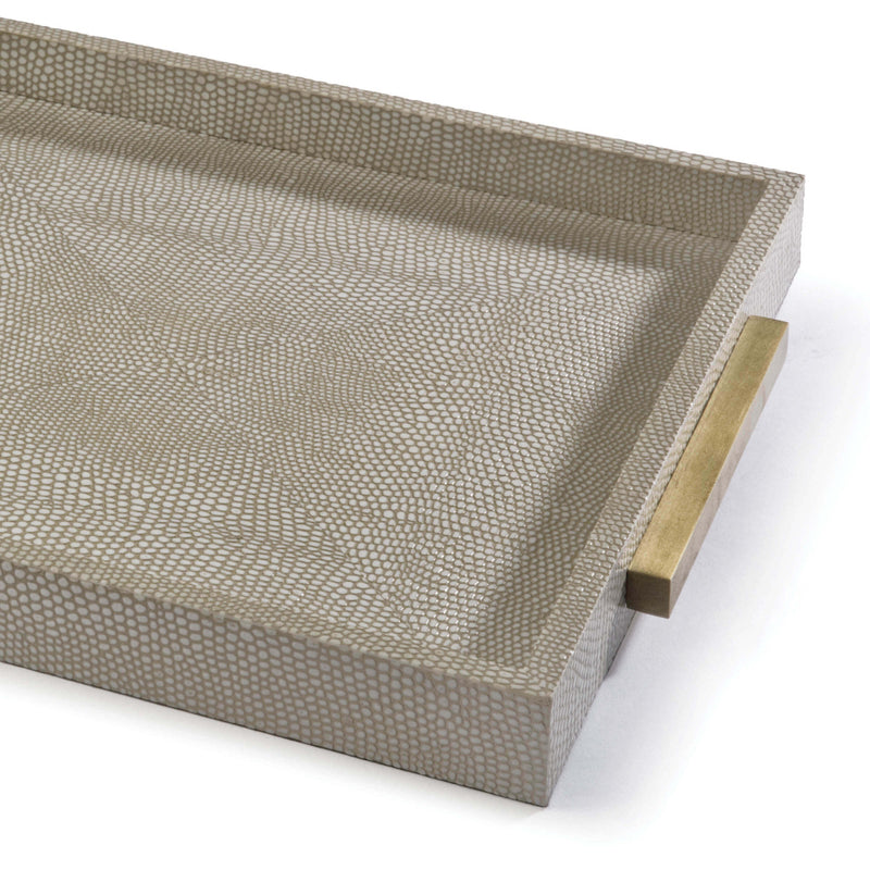 media image for square shagreen boutique tray design by regina andrew 3 231