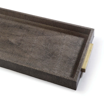 product image for rectangle shagreen boutique tray design by regina andrew 1 5 32
