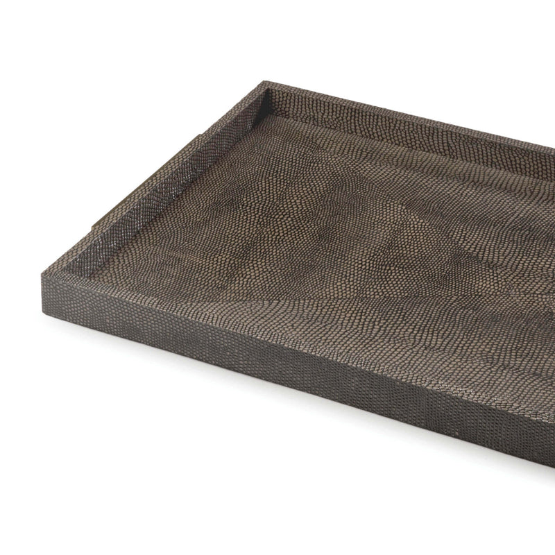 media image for rectangle shagreen boutique tray design by regina andrew 1 6 250