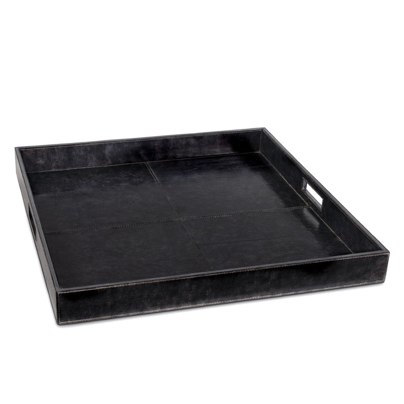 media image for derby square leather tray by regina andrew 20 1507brn 2 289
