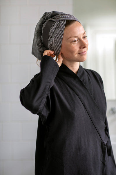 product image for hand hair towel in multiple colors design by the organic company 16 68