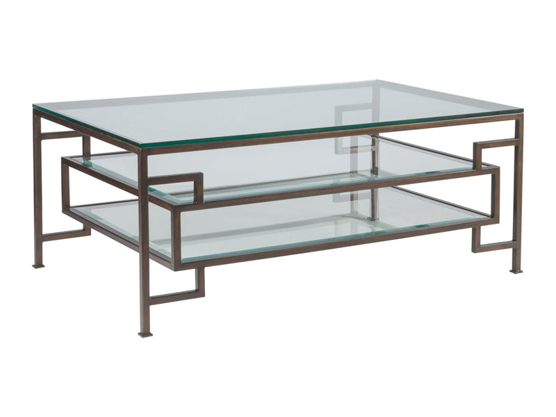 media image for suspension rectangular cocktail table by artistica home 01 2006 945 47 5 230