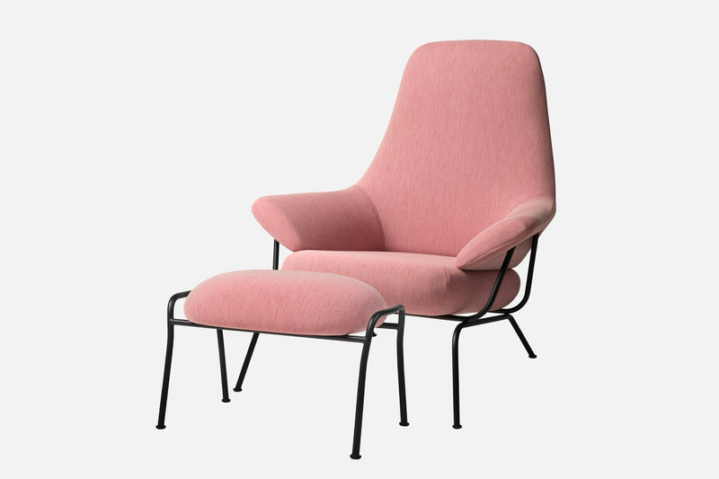 media image for hai lounge chair ottoman by hem 20265 6 215
