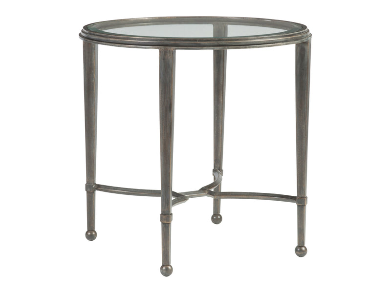 media image for sangiovese round end table by artistica home 01 2011 950 47 3 297