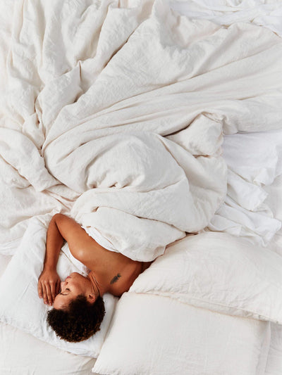 product image for Simple Linen King Bedding in Various Colors by Hawkins New York 77