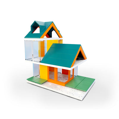 product image for mini dormer colors 2 0 kids architect scale house model building kit by arckit 3 58