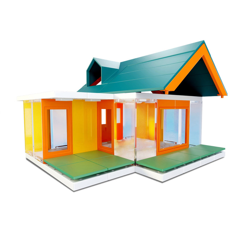media image for mini dormer colors 2 0 kids architect scale house model building kit by arckit 4 262