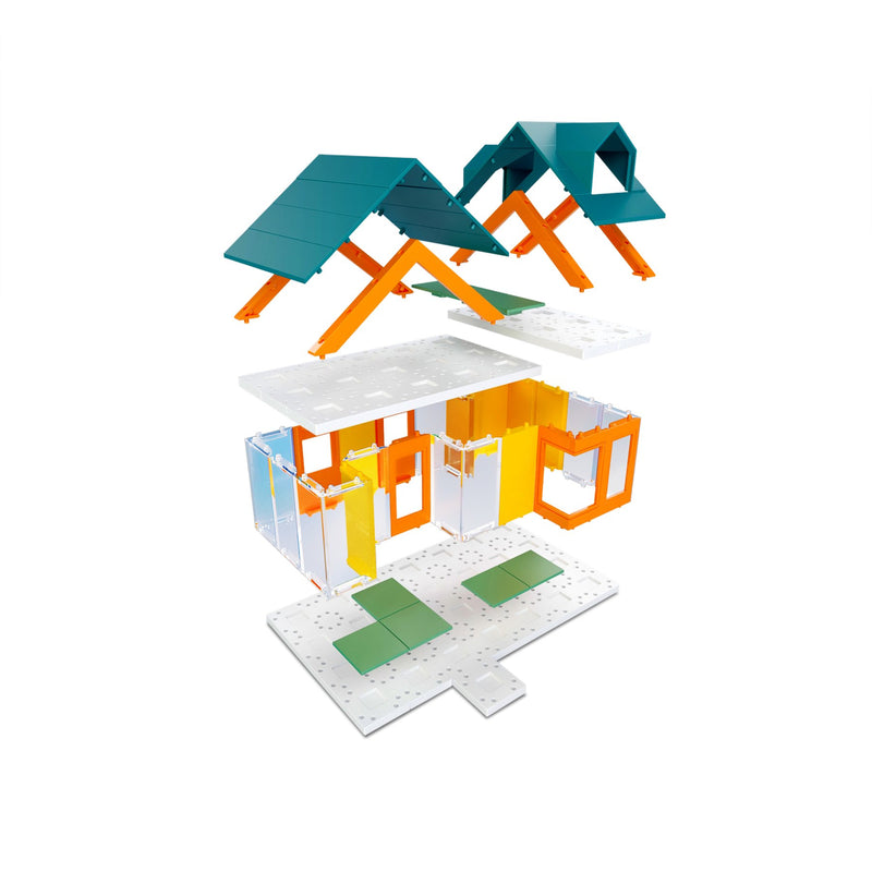 media image for mini dormer colors 2 0 kids architect scale house model building kit by arckit 6 237