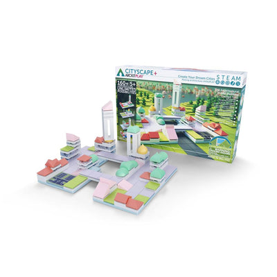 product image for arckitplay cityscape160 piece architectural modelling kit 1 30