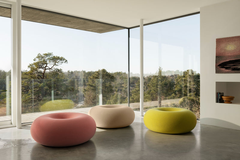 media image for boa sulfur yellow pouf by hem 30493 10 230