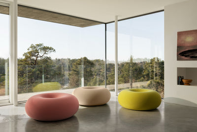 product image for boa cotton candy pouf by hem 30494 12 78