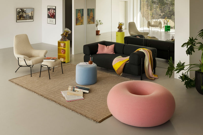 media image for boa cotton candy pouf by hem 30494 10 249