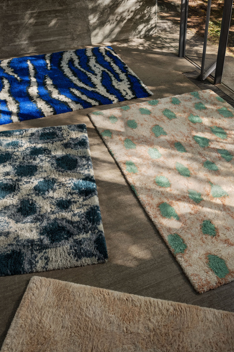 media image for monster dark teal off white rug by hem 30492 5 220