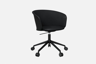 product image for kendo black leather swivel chair bu hem 20247 1 29