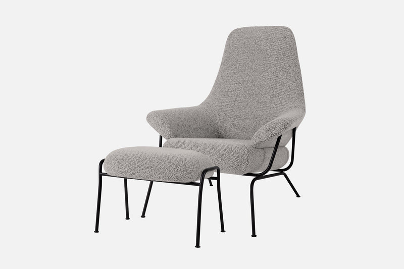 media image for hai lounge chair ottoman by hem 20265 2 241