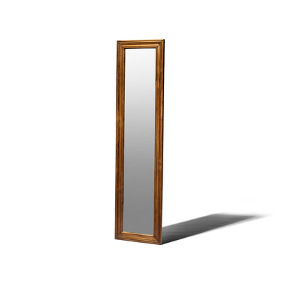 product image for teak wood figure mirror 1 44