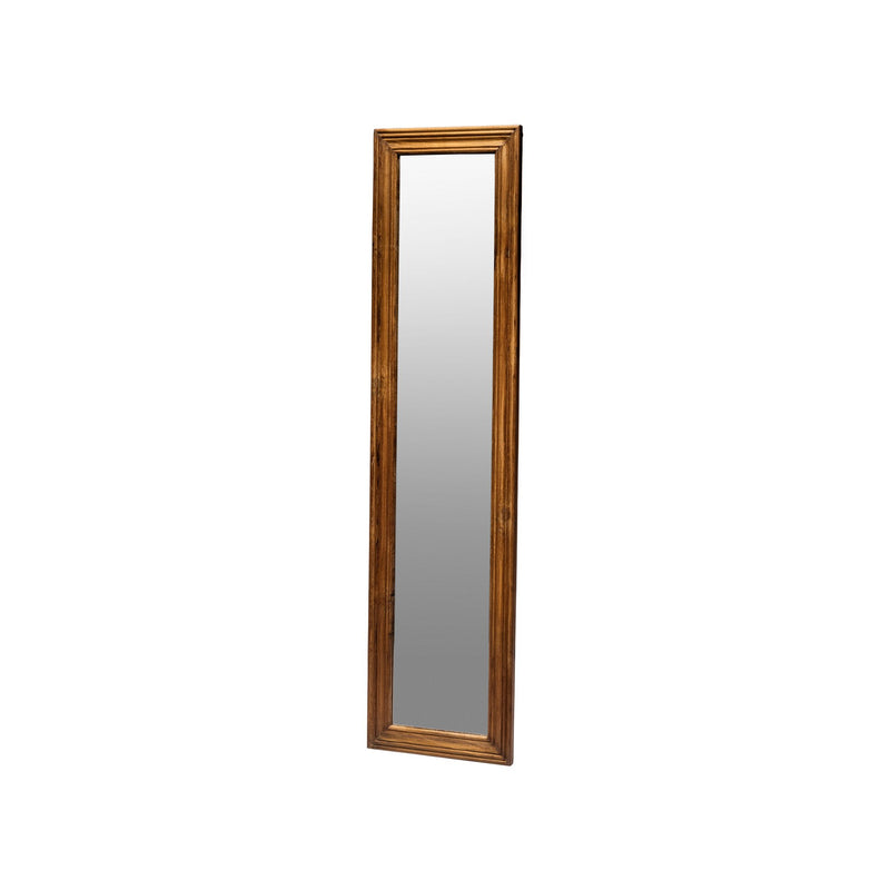 media image for teak wood figure mirror 4 278