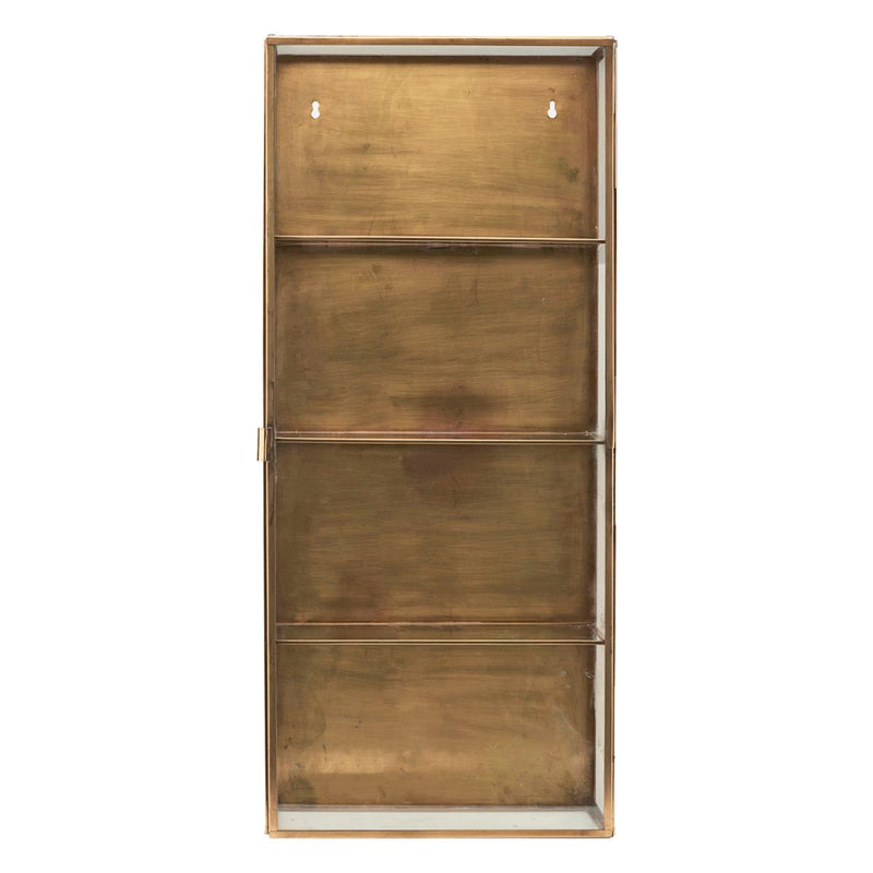 media image for glass brass cabinet by house doctor 203660751 2 216