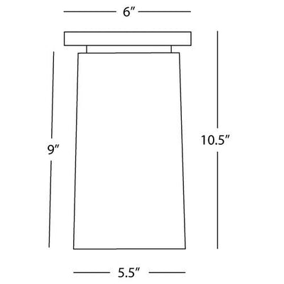 product image for Nina Flush Mount by Rico Espinet for Robert Abbey 46