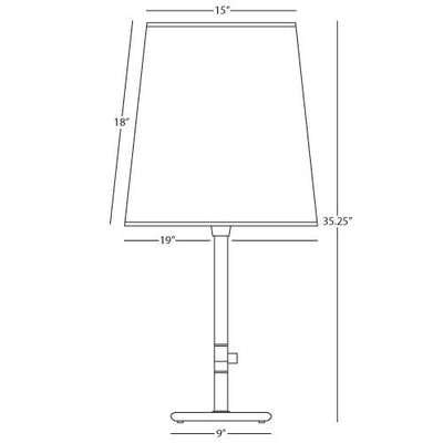 product image for Buster Table Lamp by Rico Espinet for Robert Abbey 9