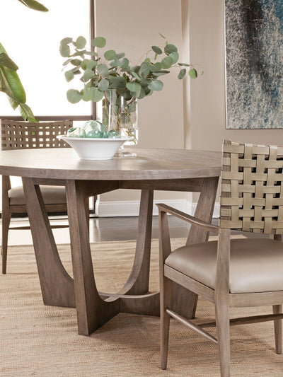 product image for brio round dining table by artistica home 01 2058 870 41 12 32