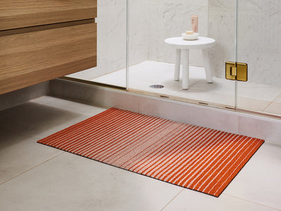 product image for domino stripe shag mat by chilewich 200822 003 1 89