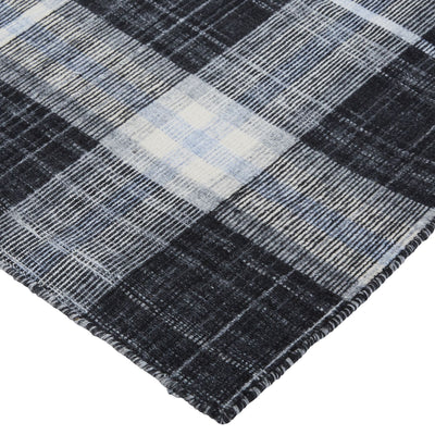 product image for Moya Flatweave Black and White Rug by BD Fine Corner Image 1 61