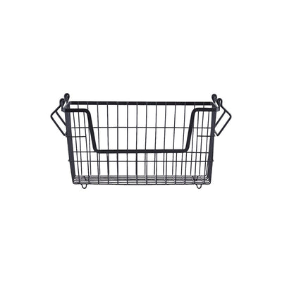 product image for taw matte black basket by house doctor 208051006 2 21