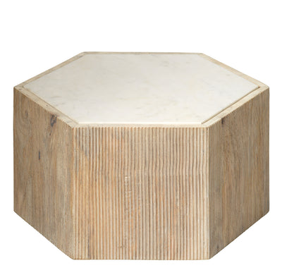product image of Small Argan Hexagon Table design by Jamie Young 595