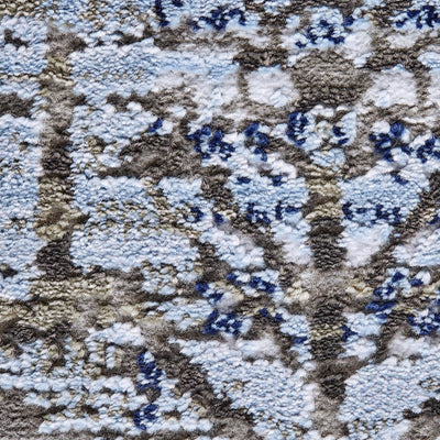 product image for Javers Ice Blue and Navy Rug by BD Fine Texture Image 1 52