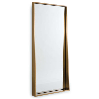 product image of Gunner Mirror in Natural Brass design by Regina Andrew 540