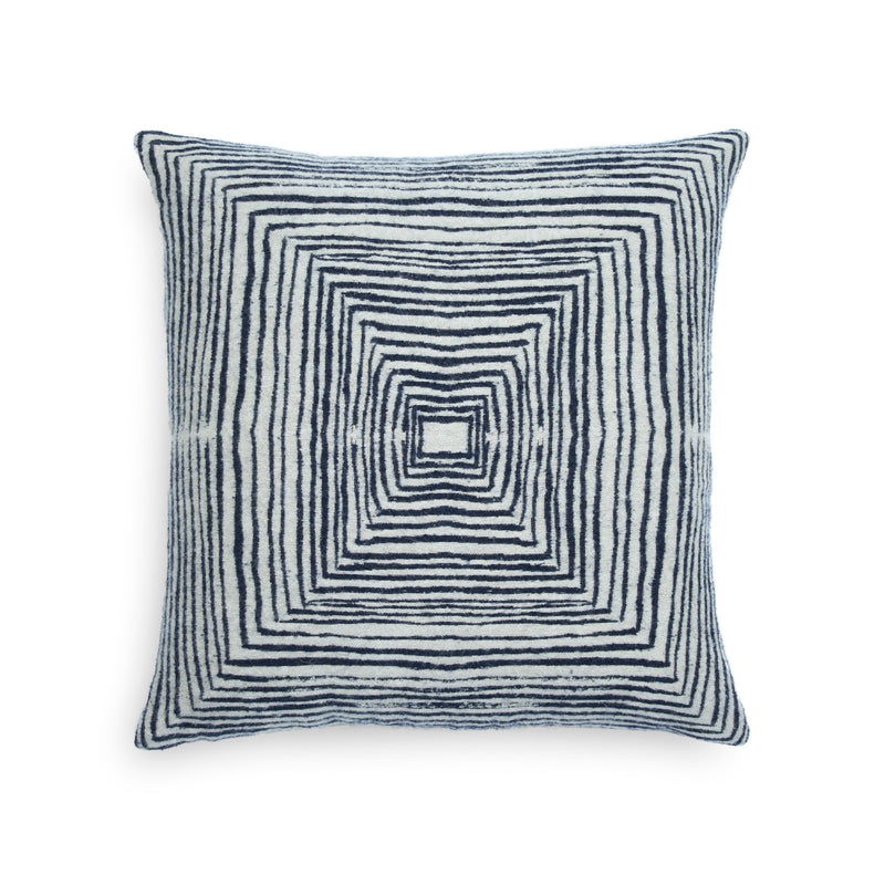 media image for White Linear Square Cushion 267