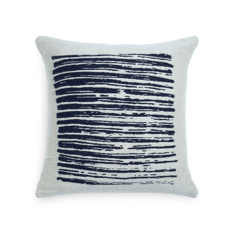 media image for White Lines Cushion Square 238