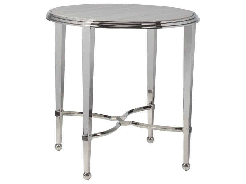 media image for ss sangiovese silver end table by artistica home 01 2112 959 2 248