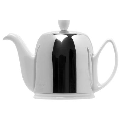 product image for Salam Teapot White with Bright Lid - 6 cups 59