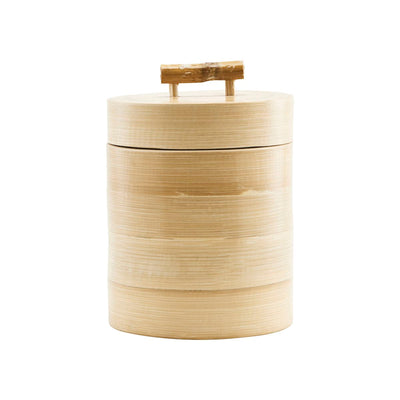product image of bamboo nature storage w lid by house doctor 212430210 2 580