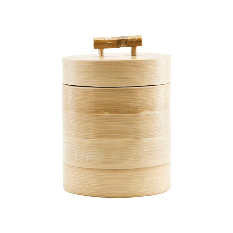 media image for bamboo nature storage w lid by house doctor 212430210 2 254