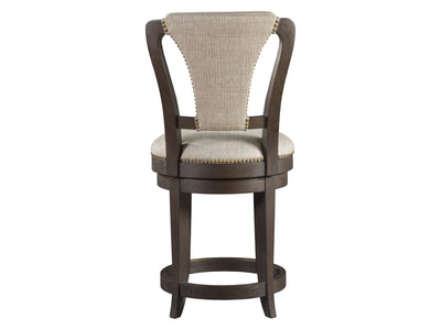 product image for verbatim upholstered swivel counter stool by artistica home 01 2170 895 01 3 54