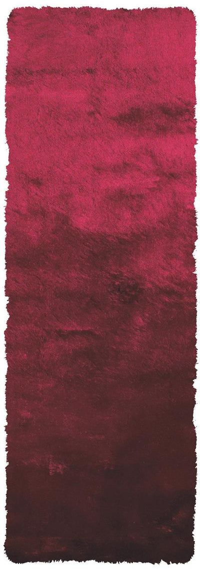 product image for Freya Hand Tufted Cranberry Red Rug by BD Fine Flatshot Image 1 22