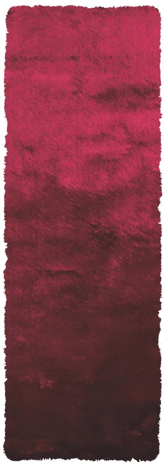 media image for Freya Hand Tufted Cranberry Red Rug by BD Fine Flatshot Image 1 244