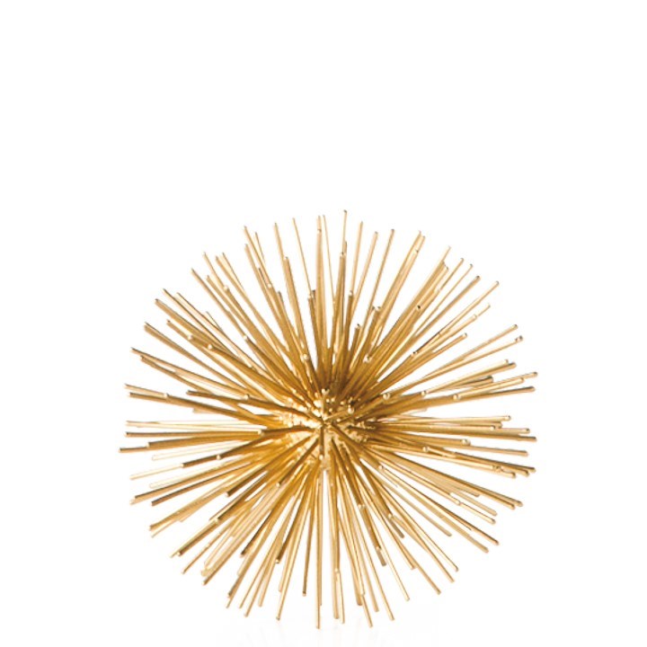 media image for spike decor sphere ball gold by torre tagus 2 298