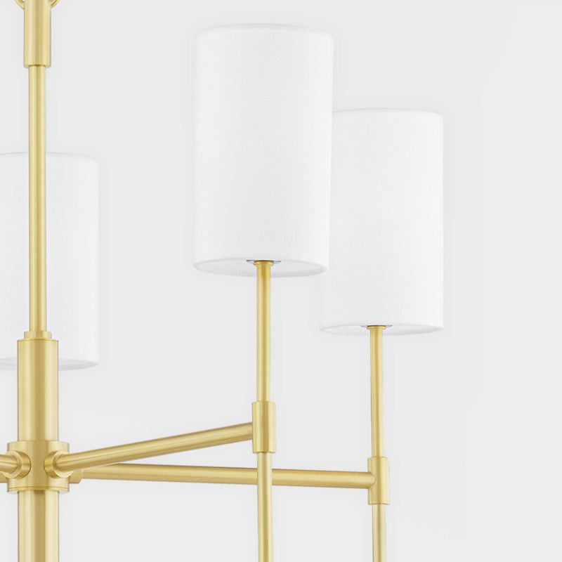 media image for olivia 5 light chandelier by mitzi h223805 agb 3 271