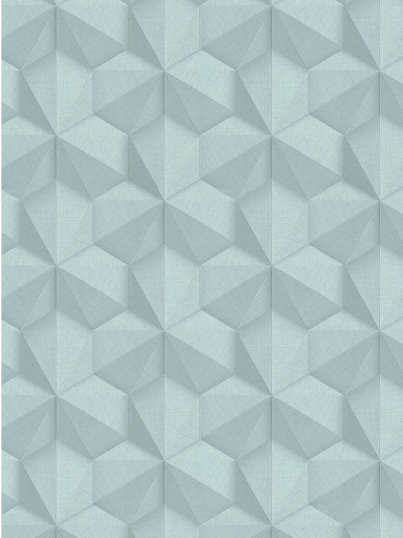 media image for sample tri hexagonal blue wallpaper by walls republic 1 222