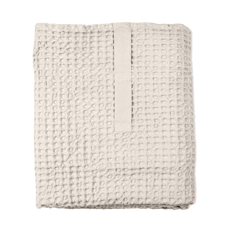 media image for big waffle towel and blanket in multiple colors design by the organic company 13 217