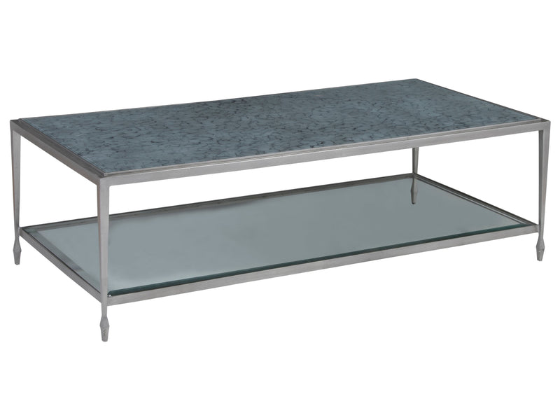 media image for sashay silver rectangular cocktail table by artistica home 01 2213 945c 1 231