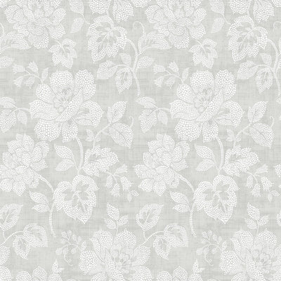product image of Watercolor Floral Distressed Wallpaper in Teal/Green/Yellow 554