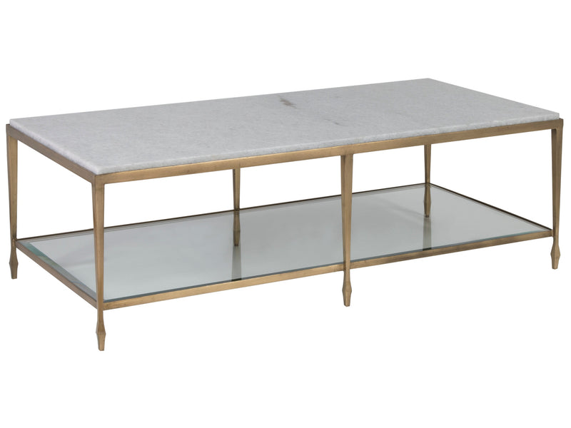 media image for sashay gold rectangular cocktail table by artistica home 01 2214 945 1 228