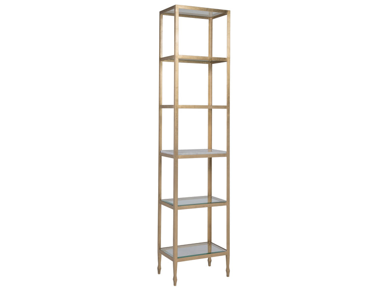 media image for sashay gold slim etagere by artistica home 01 2214 990 1 241